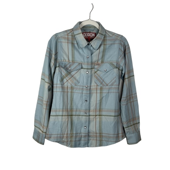 DIXXON Flannel The Malibu Pearl Snap Button Front Shirt - Picture 1 of 4